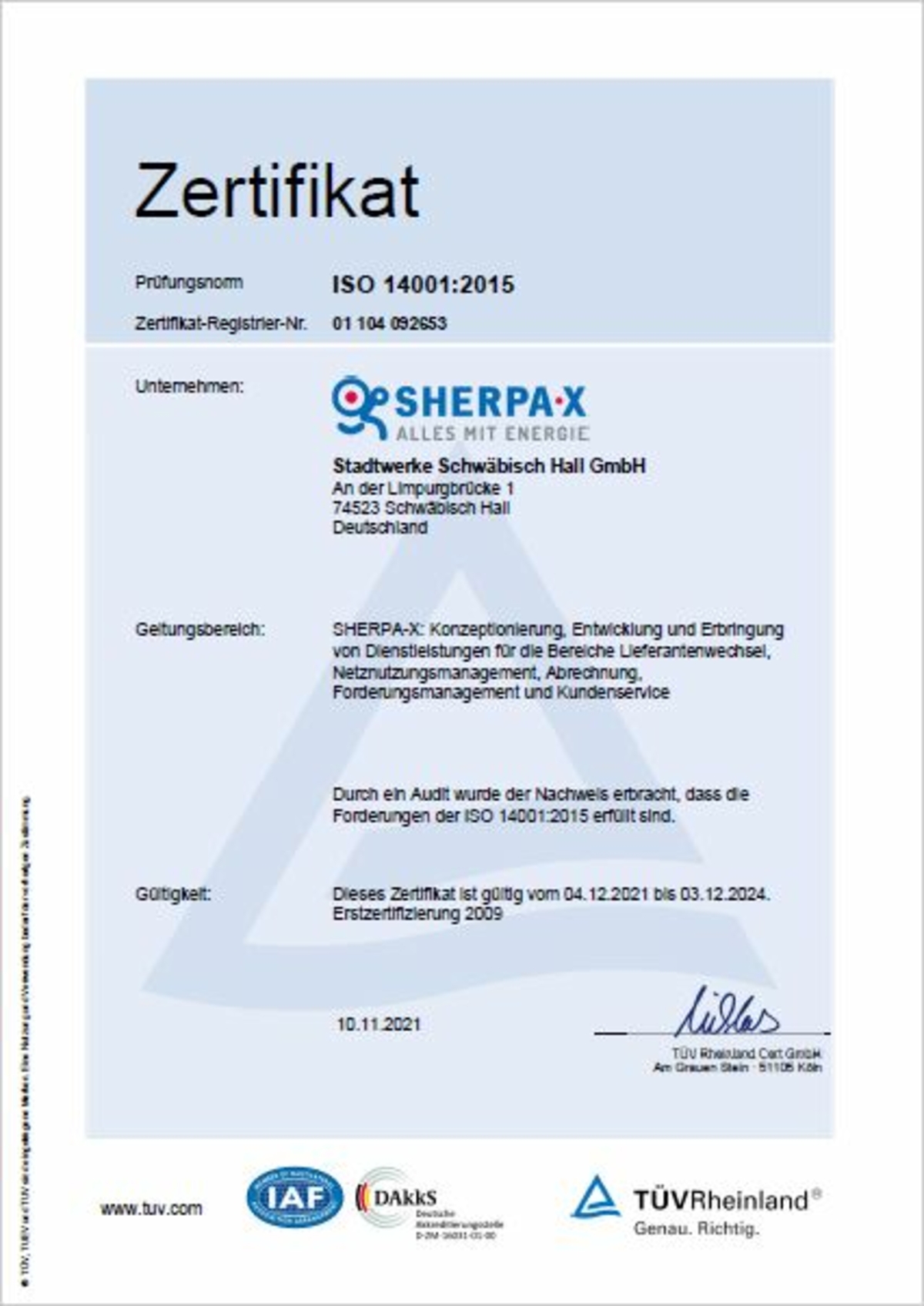 csm_Zertifikat_ISO14001_2015_SHERPA-X_20241203_ddedc87182